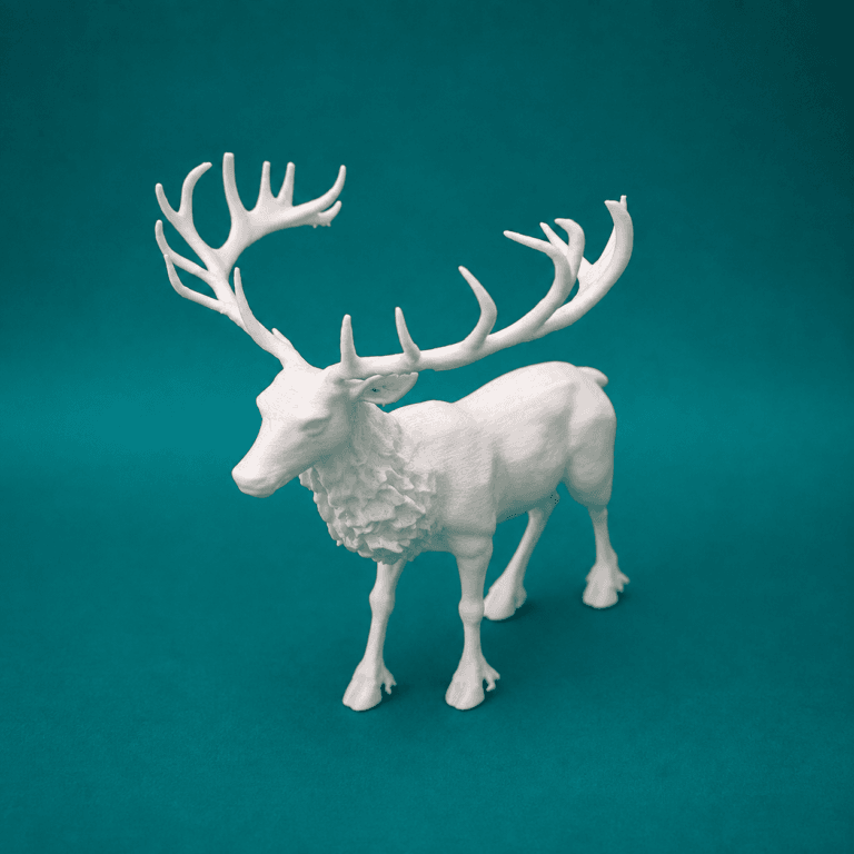 3D Printed Reindeer