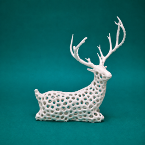 3D Printed Voronoi Deer